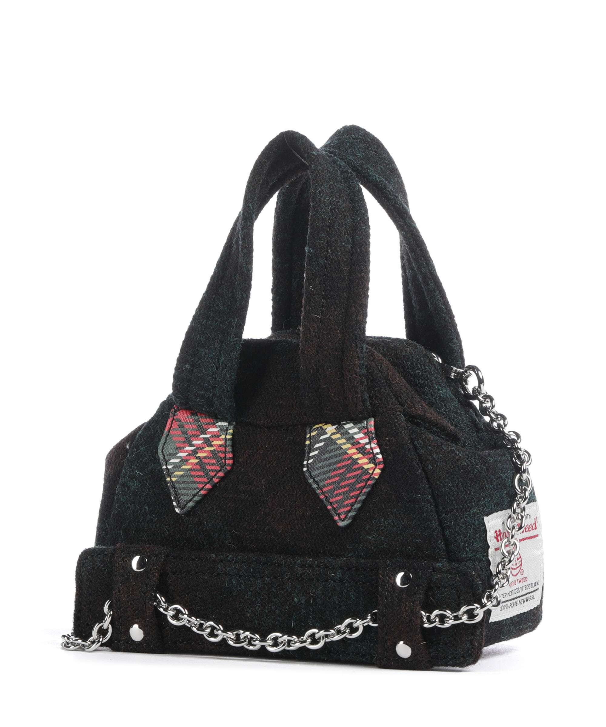 Vivienne Westwood Archive Harris Tweed Check Mini Torba przez