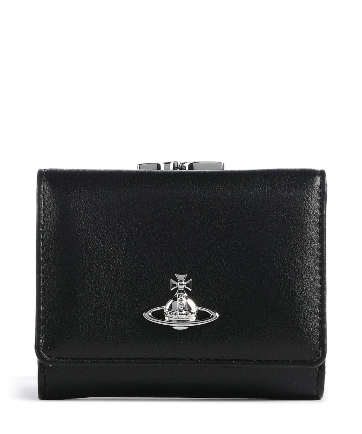 Vivienne Westwood Frame Smooth Small Wallet black