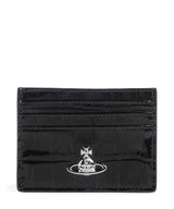Vivienne Westwood Embossed Croc Etui na karty kredytowe black