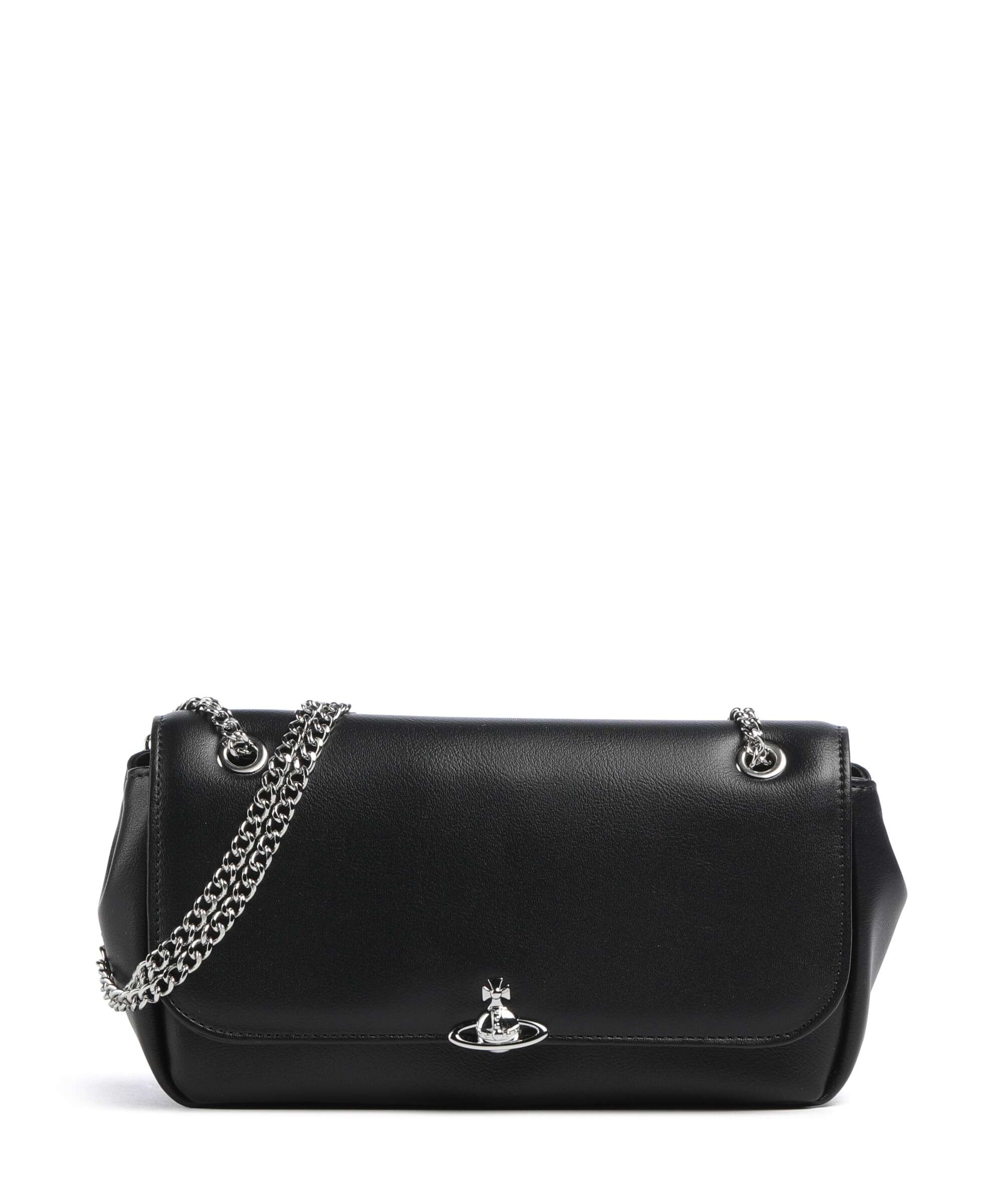 Vivienne Westwood Chain Smooth Shoulder bag black