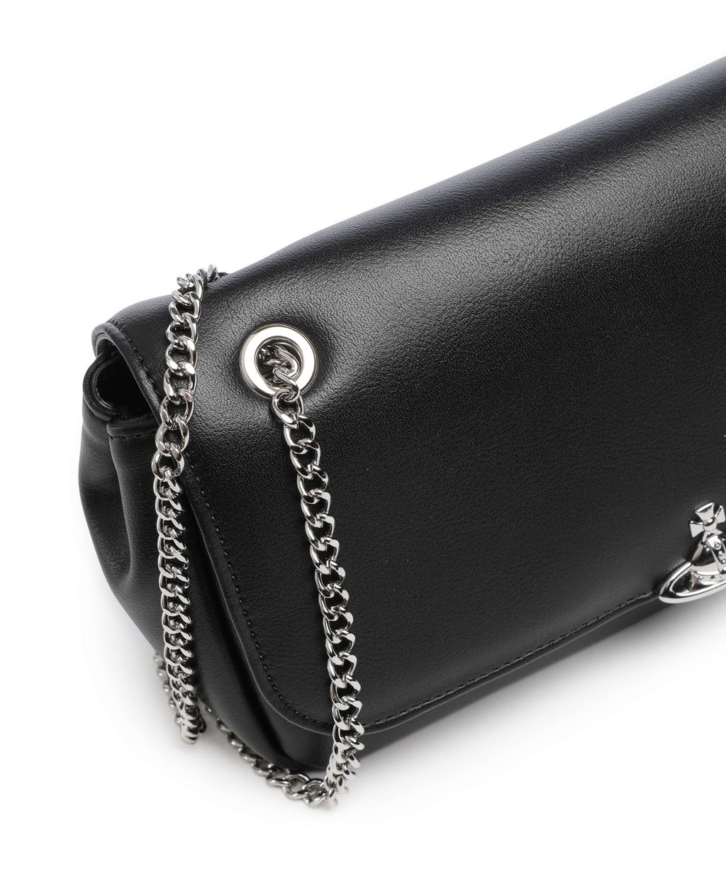 Vivienne Westwood Chain Smooth Shoulder bag black