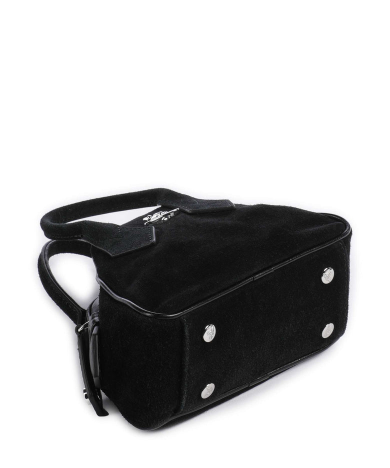 Vivienne Westwood Yasmine Suede Mini Crossbody bag black