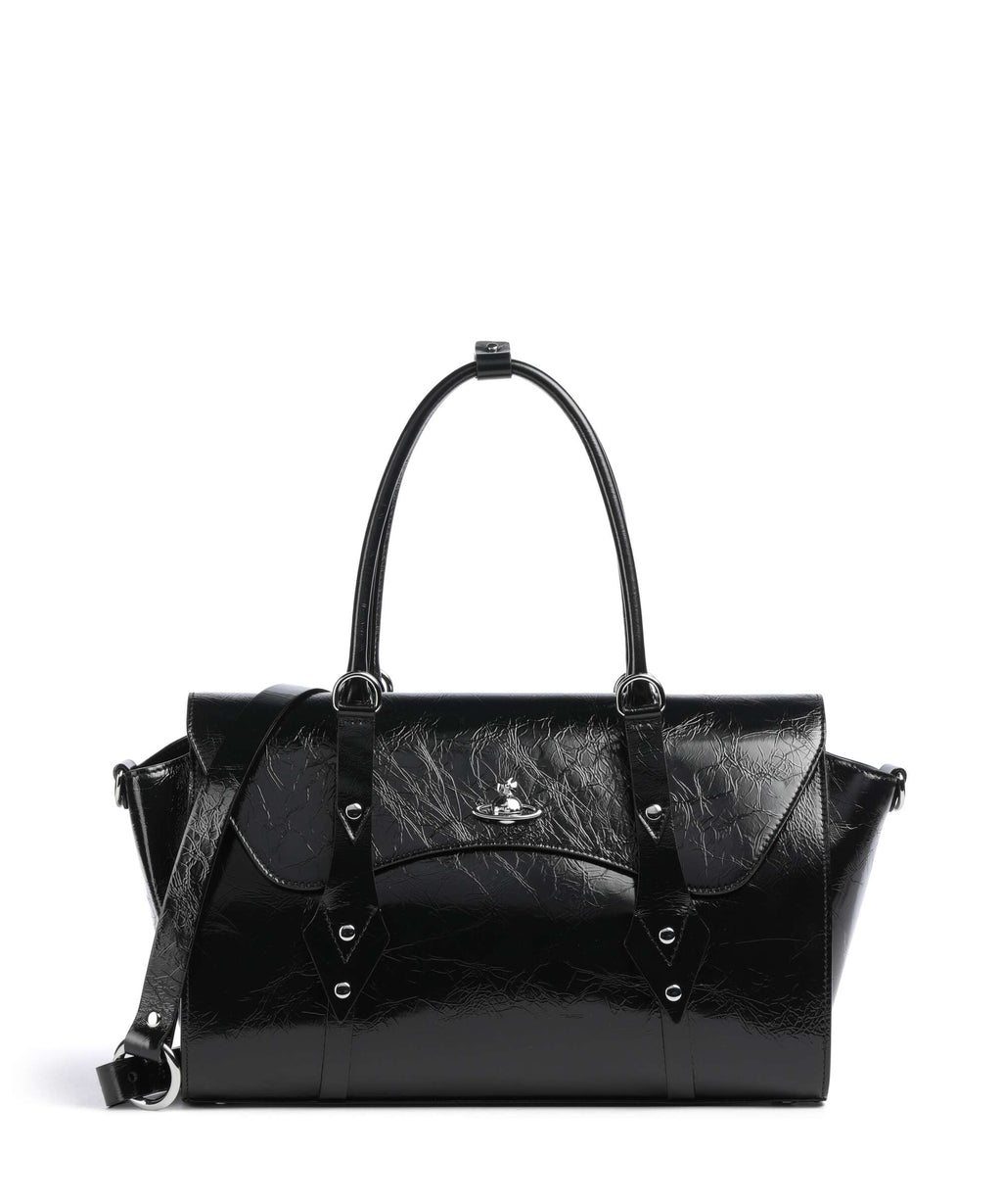 Vivienne Westwood Bettina Naplak Medium Handbag black