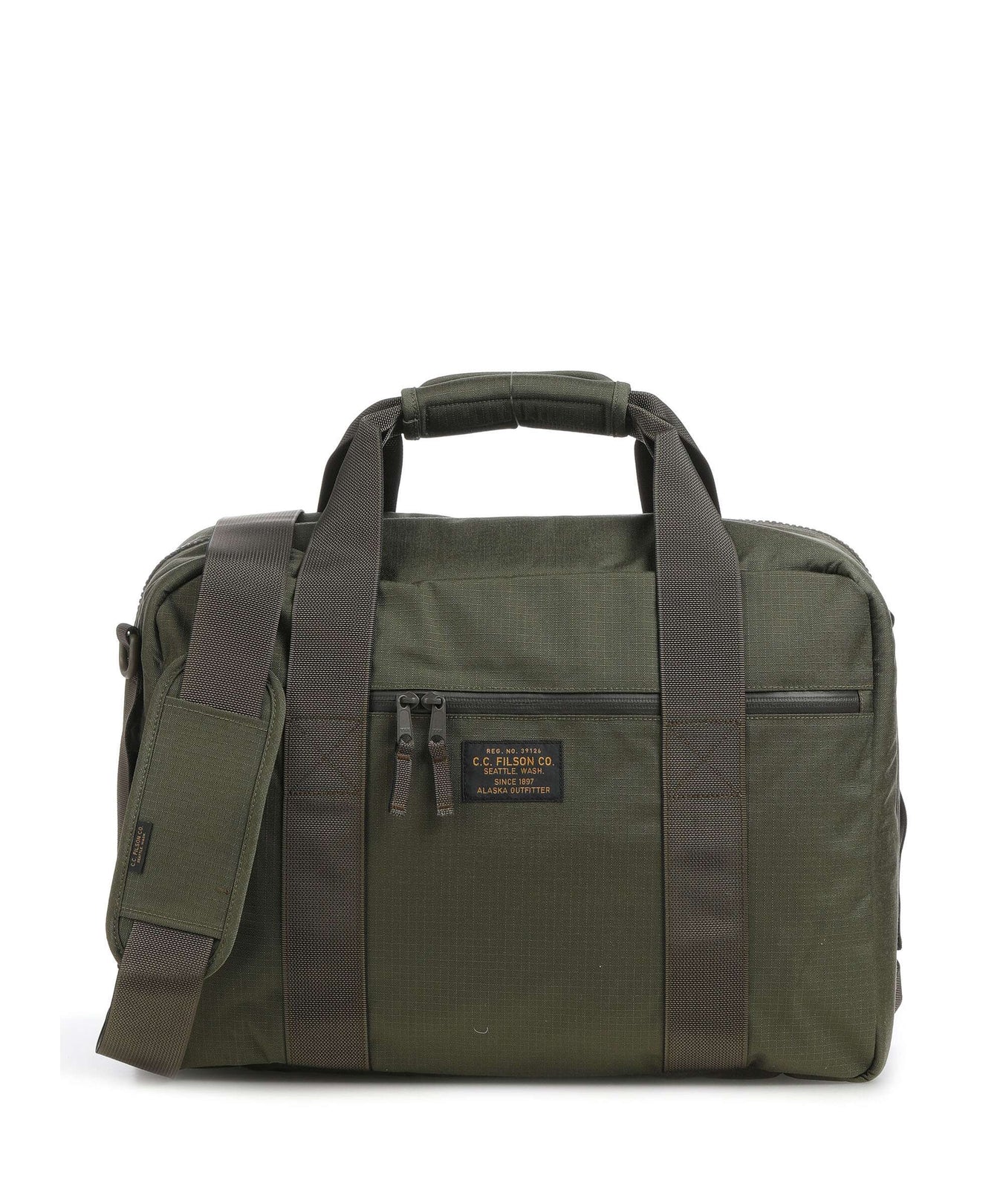 Filson Dryden Ripstop Pullman Weekend bag surplus green