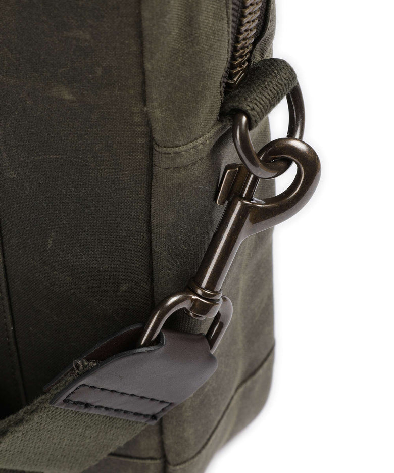 Filson Tin Cloth Briefcase otter green