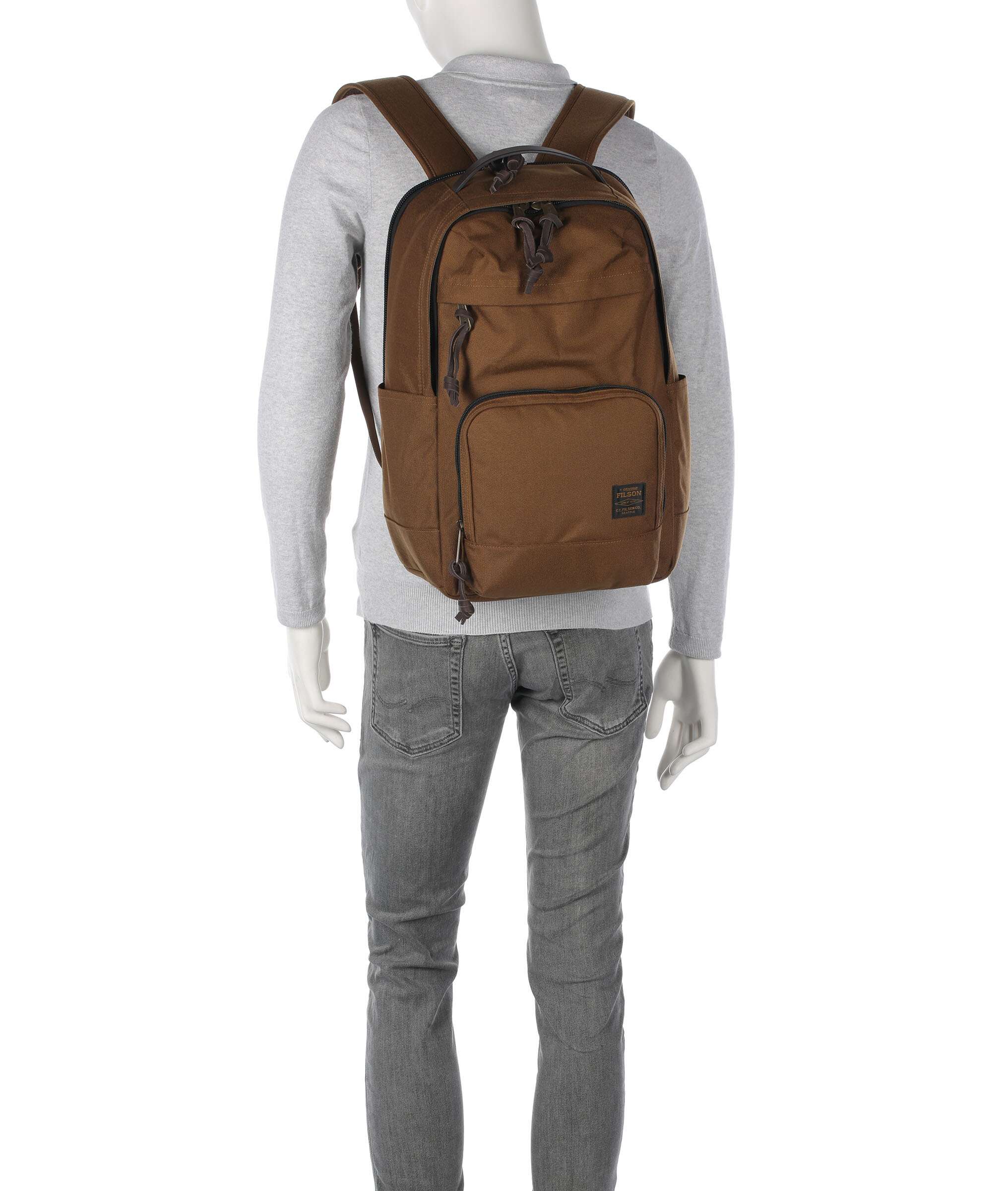 Filson Cordura Nylon Backpack whiskey