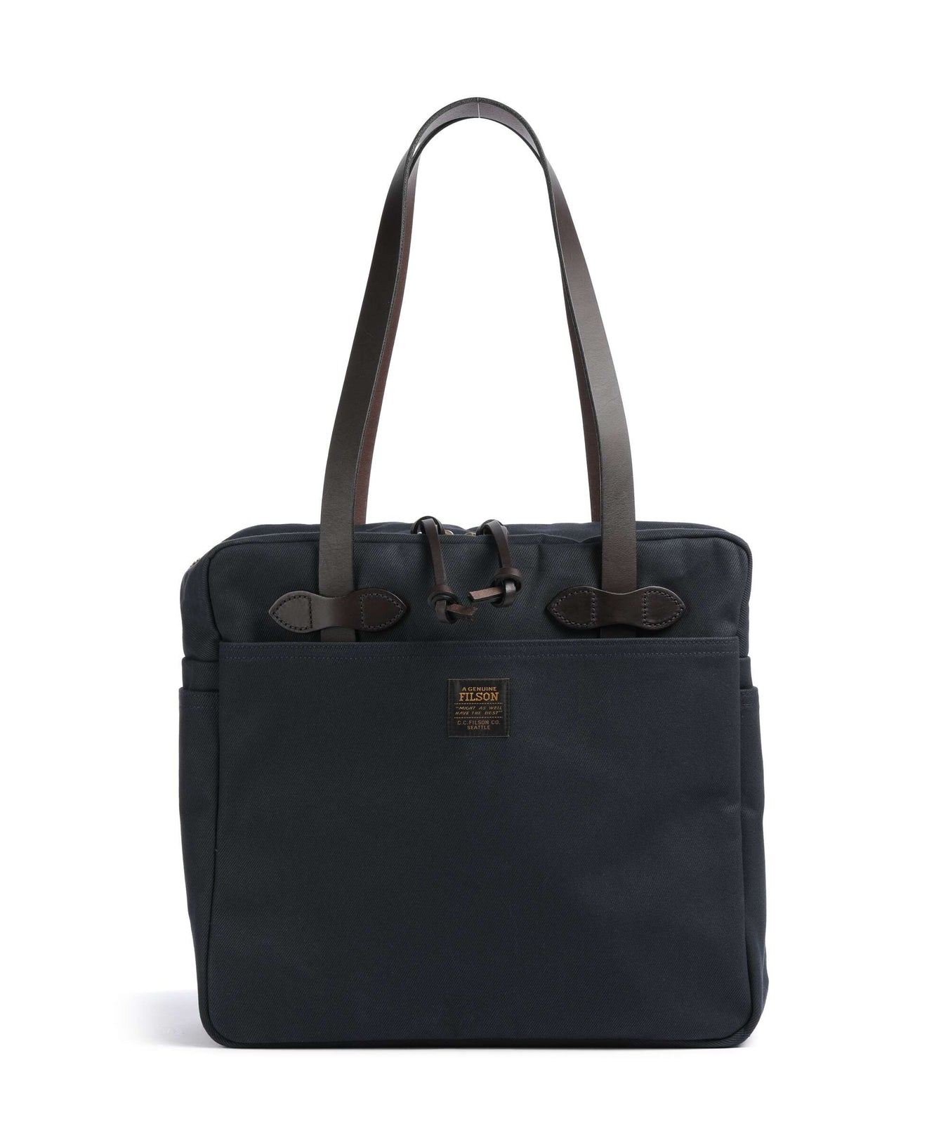 Filson Luggage Twill Tote bag navy