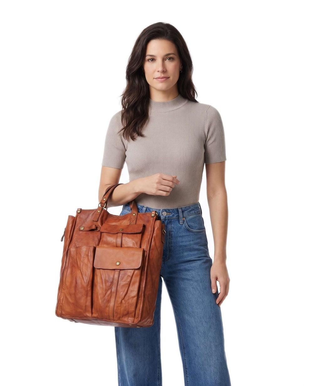 Campomaggi Handbag cognac