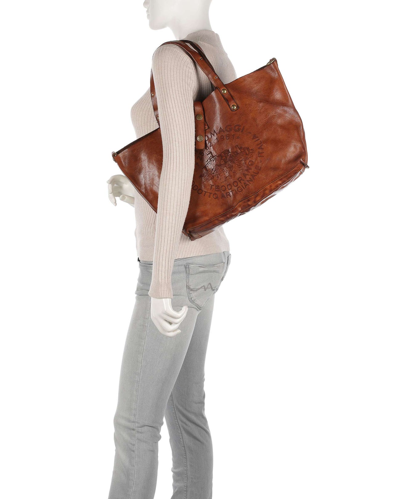 Campomaggi Tote bag cognac