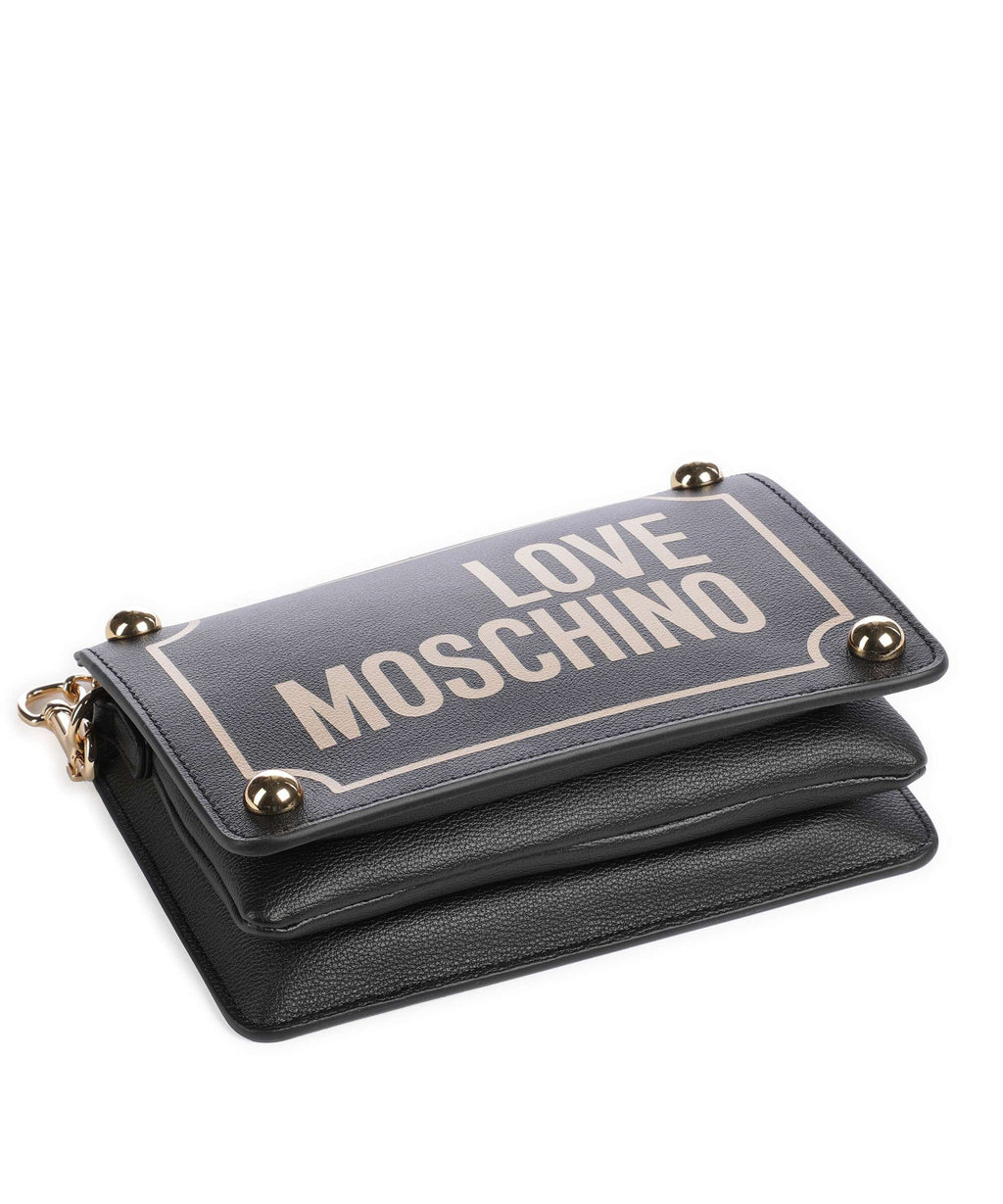 Love Moschino Magnifier Shoulder bag nero