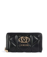 Love Moschino Embossed Q Portfel black