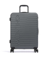 Valentino Bags Mercury Spinner (4 wheels) gunmetal