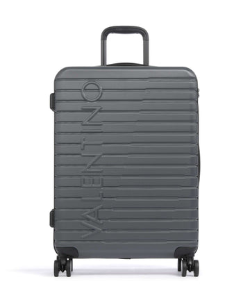 Valentino Bags Mercury Walizka na 4 kołach gunmetal