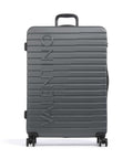 Valentino Bags Mercury Spinner (4 wheels) gunmetal
