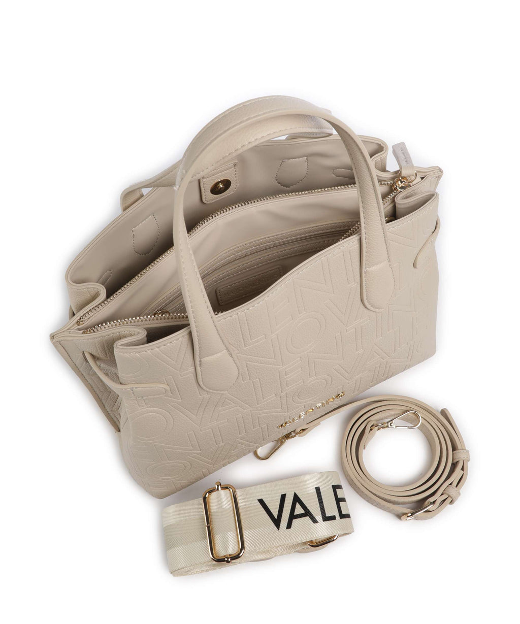Valentino Bags Pansy Handbag ecru