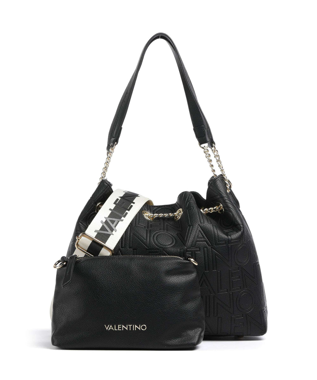 Valentino Bags Pansy Bucket bag nero