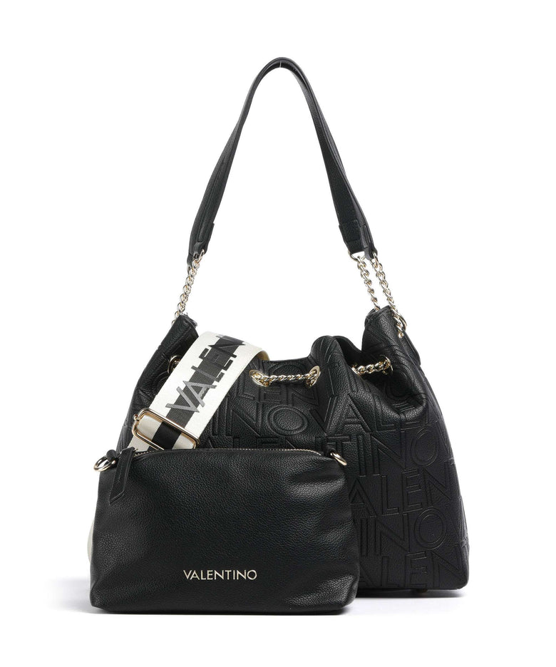 Valentino Bags Pansy Bucket bag nero