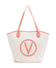 Valentino Bags Covent Torba na zakupy natur/coral