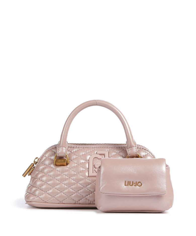 Liu Jo Achala Crossbody bag rose smoke metallizz