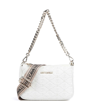 Just Cavalli All Over Gothic Torba na ramię white