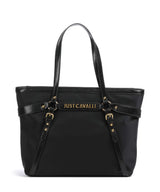 Just Cavalli Foulard Cage Torba na zakupy black