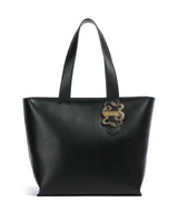 Just Cavalli Iconic Snakes Torba na zakupy black