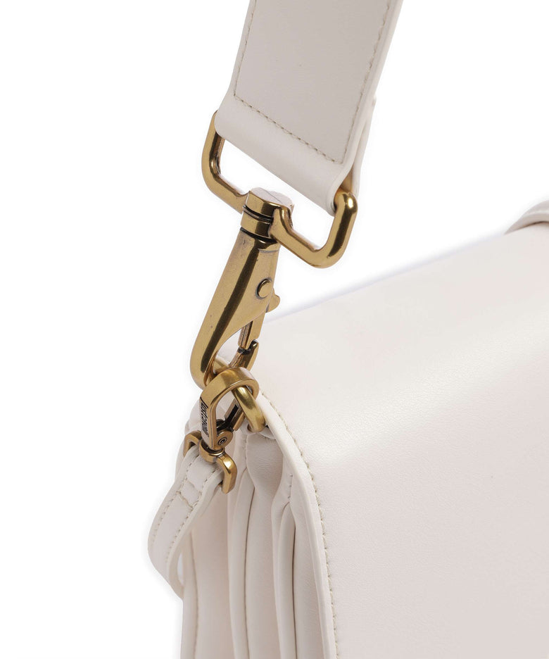 Just Cavalli Iconic Snakes Shoulder bag white