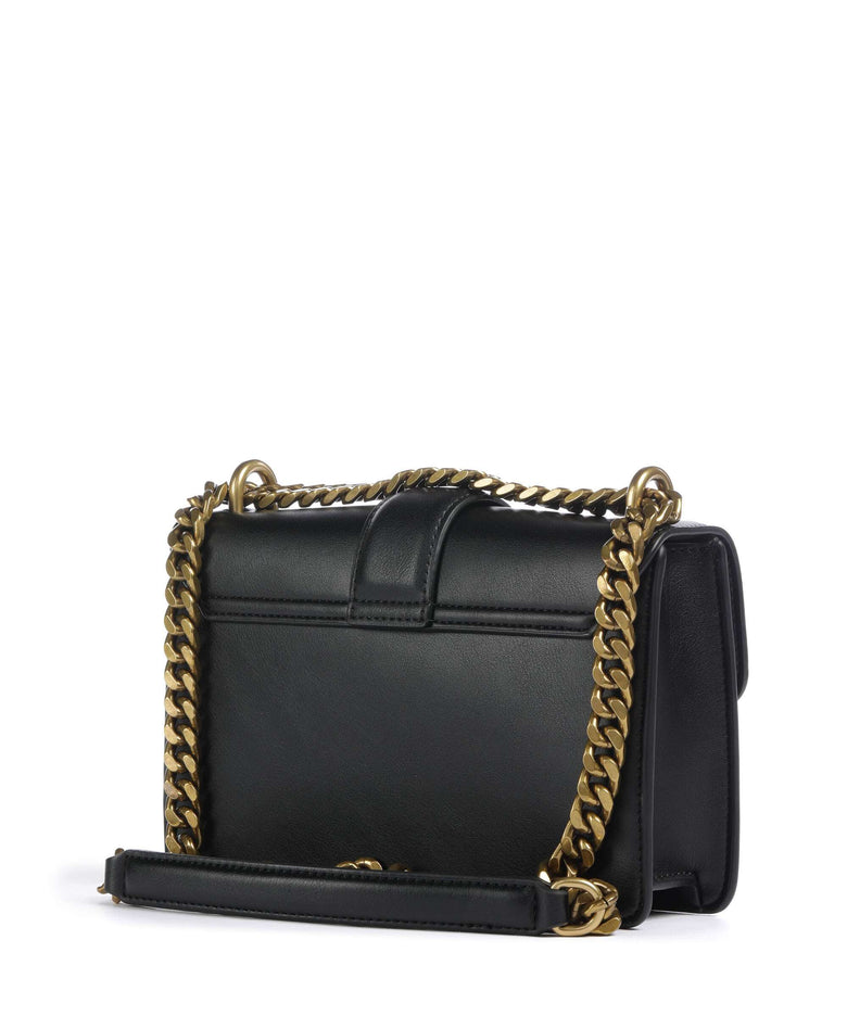 Just Cavalli Iconic Snakes Shoulder bag black