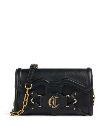 Just Cavalli Crossed Laces Torba przez ramię black
