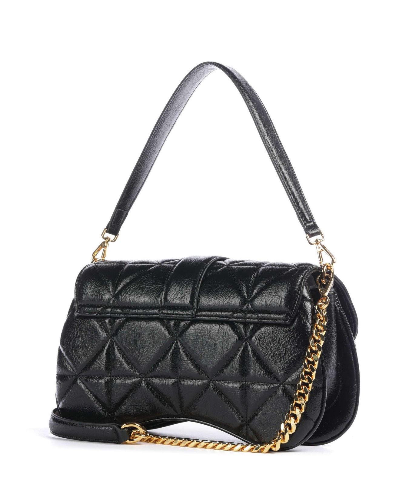 Just Cavalli Iconic Snakes Shoulder bag black