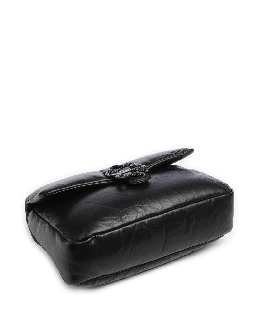 Just Cavalli Iconic Snakes Puffy Shoulder bag black