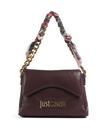 Just Cavalli Puffy Foulard Torba na ramię dark purple