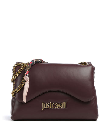 Just Cavalli Puffy Foulard Torba na ramię dark purple