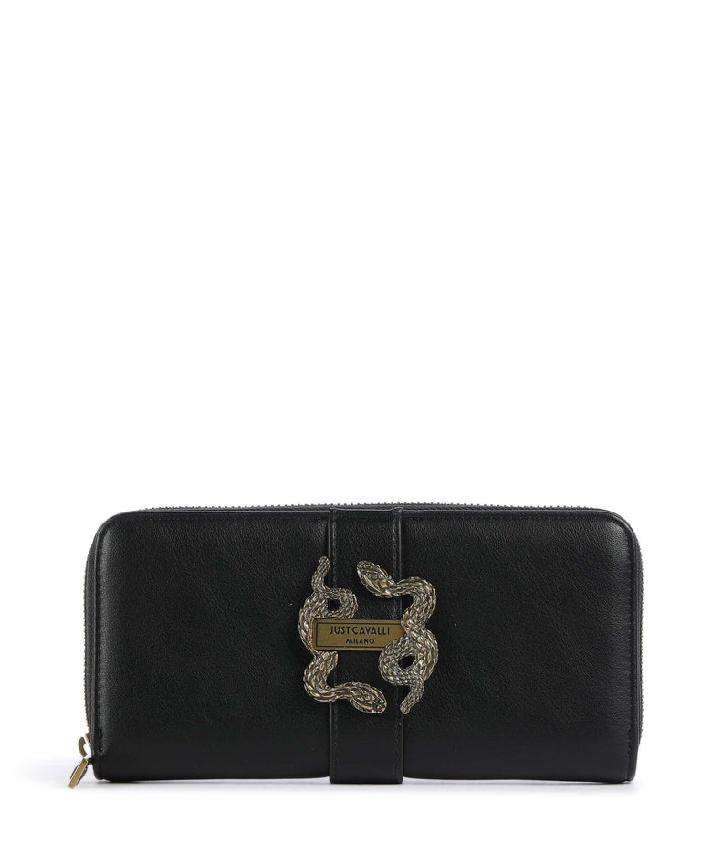 Just Cavalli Iconic Snakes Wallet black