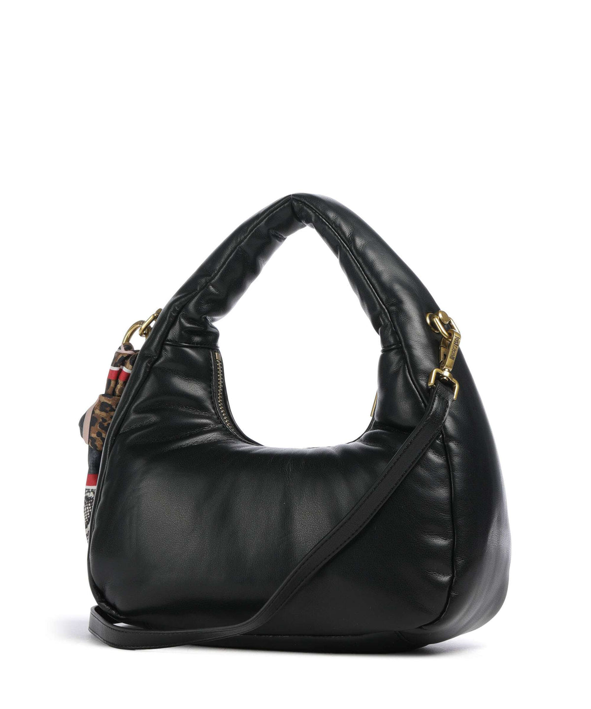 Just Cavalli Puffy Foulard Shoulder bag black