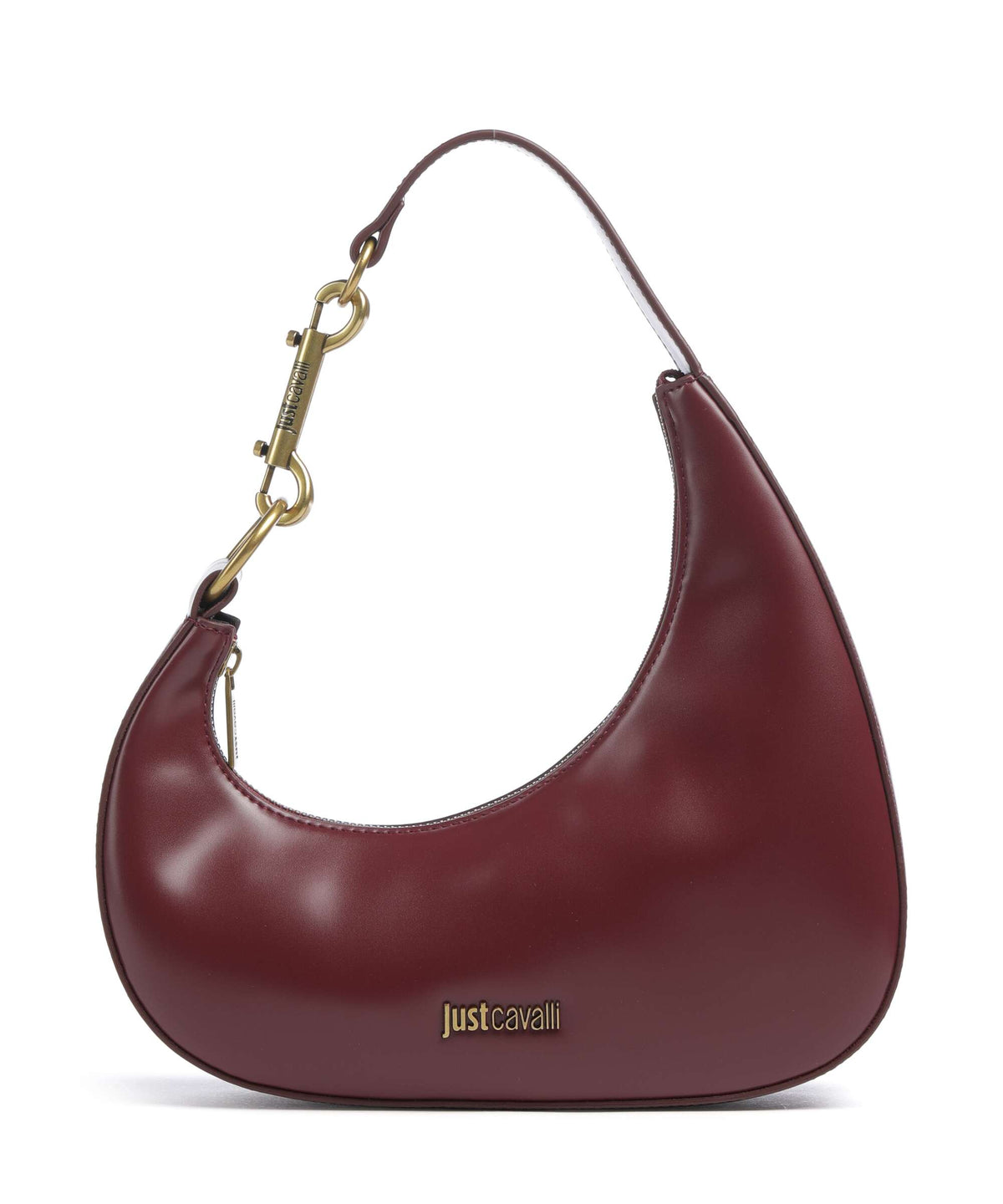 Just Cavalli Dog Leash Shoulder bag cordovan