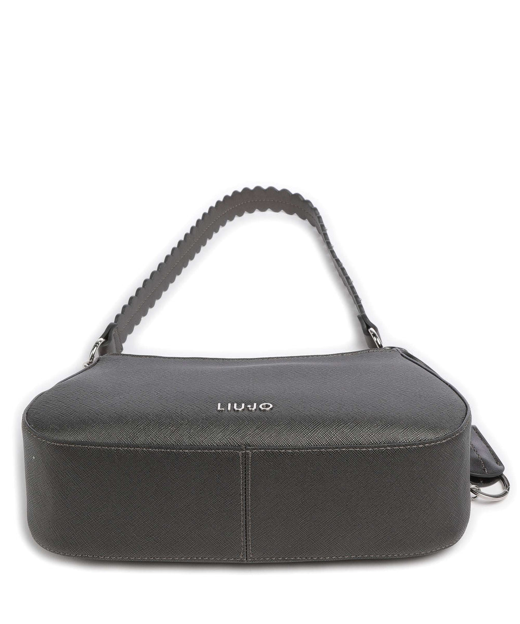 Liu Jo Agar Shoulder bag grape juice metallic      