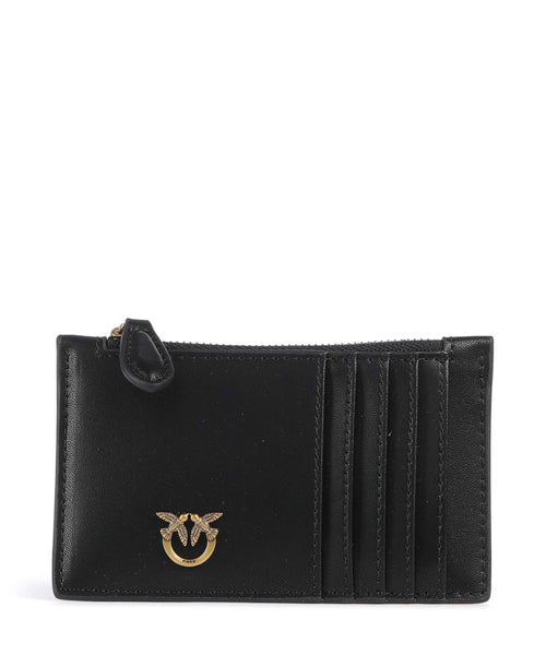 Pinko Airone Credit card holder nero/antique gold