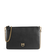 Pinko Flat Classic Torba przez ramię nero/antique gold