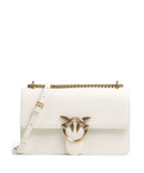 Pinko Love One Classic Torba na ramię bianco seta/antique gold