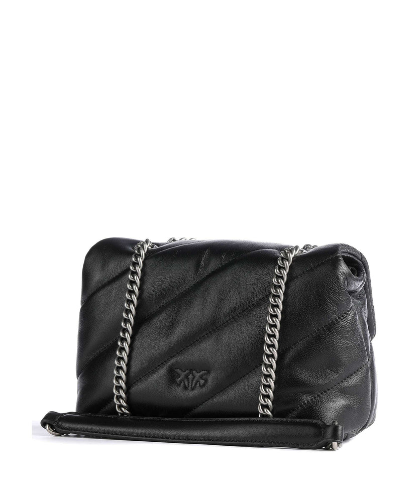 Pinko Love Puff Mini Shoulder bag nero/old silver