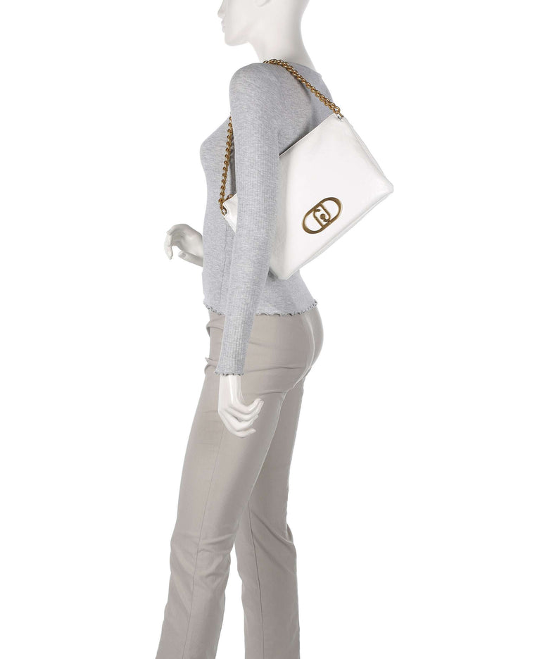 Liu Jo Lapuffy Shoulder bag offwhite
