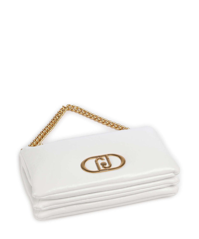 Liu Jo Lapuffy Shoulder bag offwhite