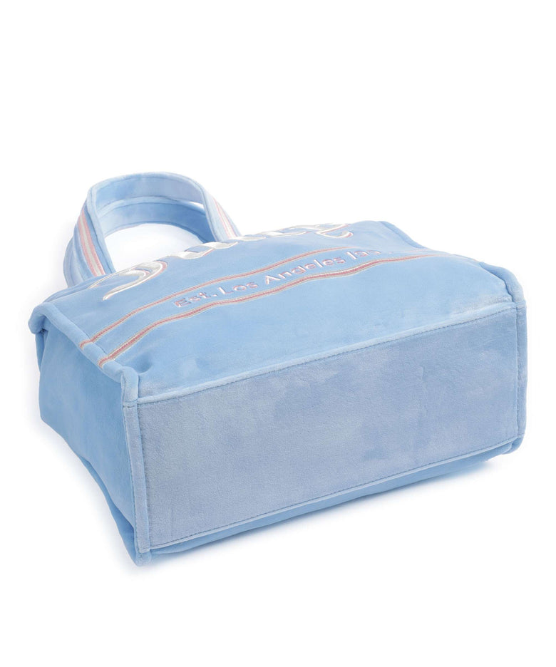 Juicy Couture Iris Velvet L Tote bag powder blue/white