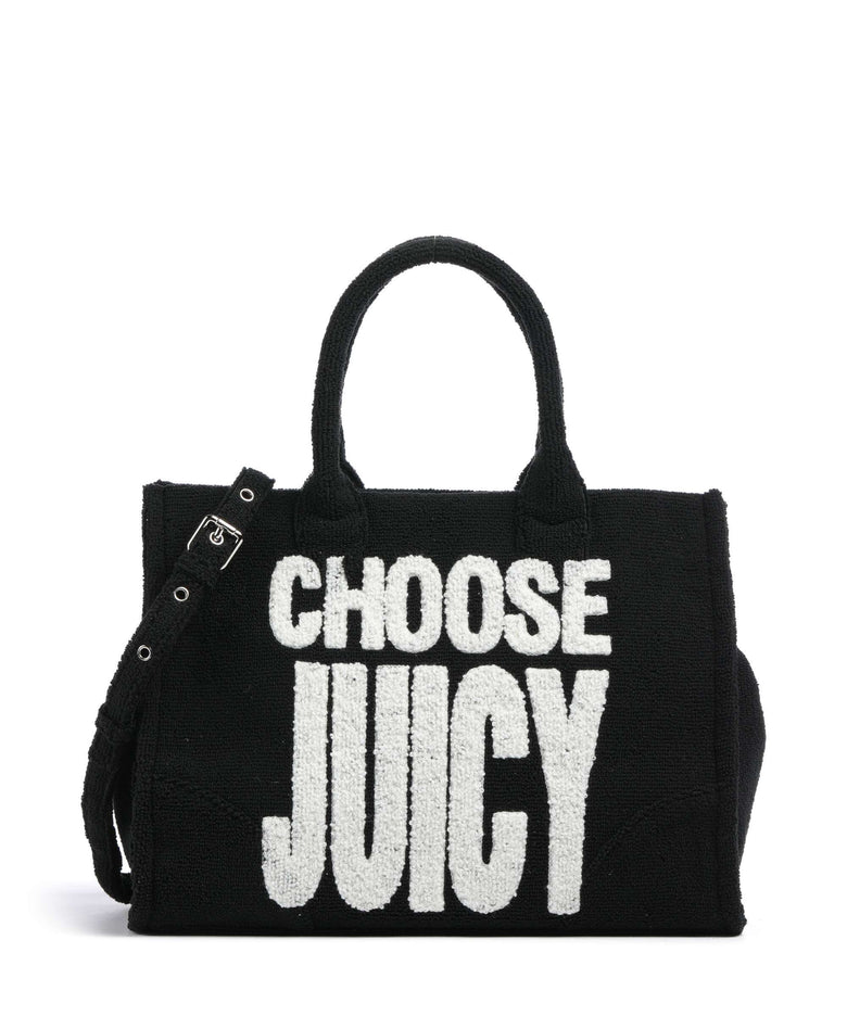 Juicy Couture Iris Toweling M Handbag black
