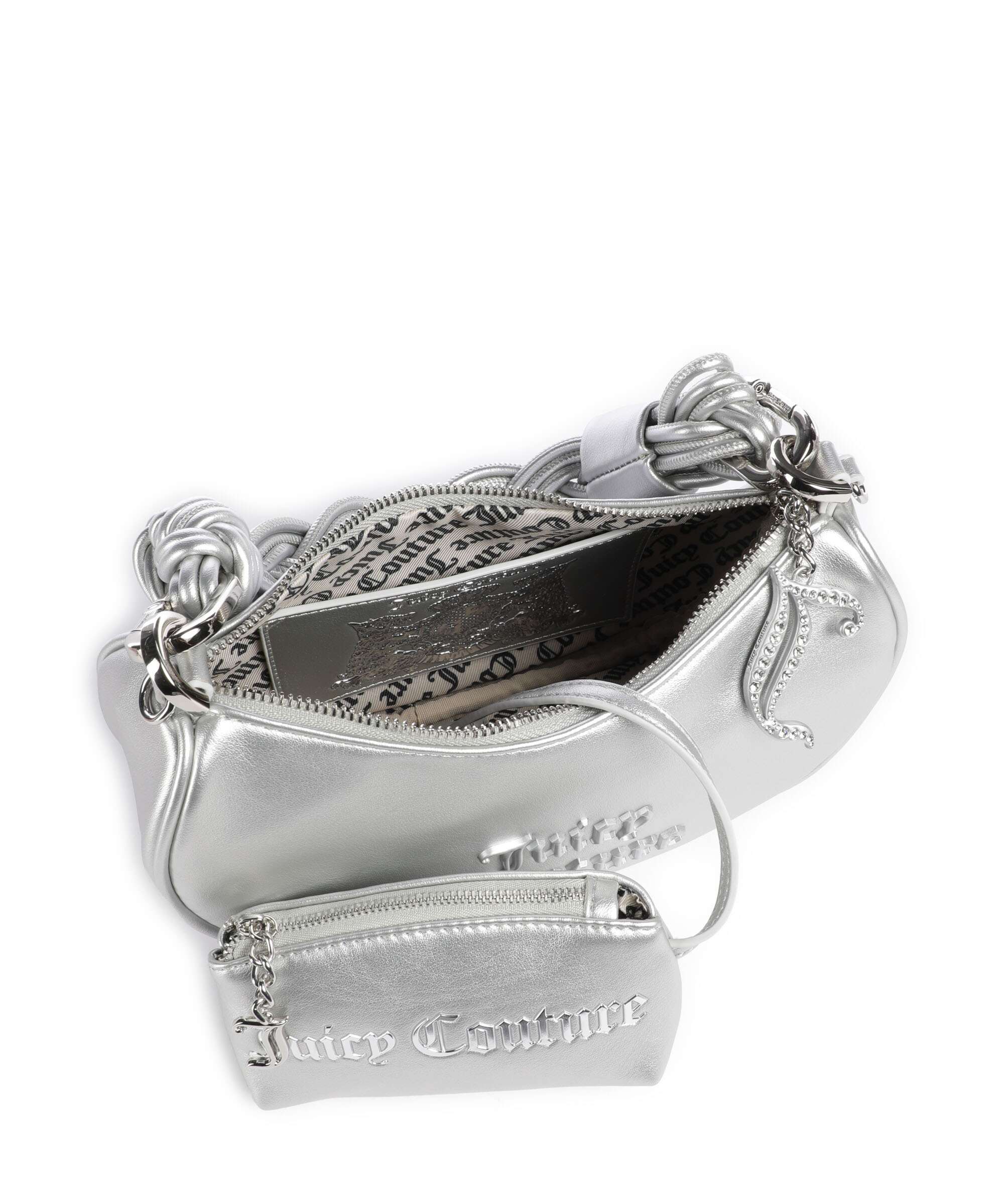 Juicy Couture Blossom Twist S Shoulder bag silver