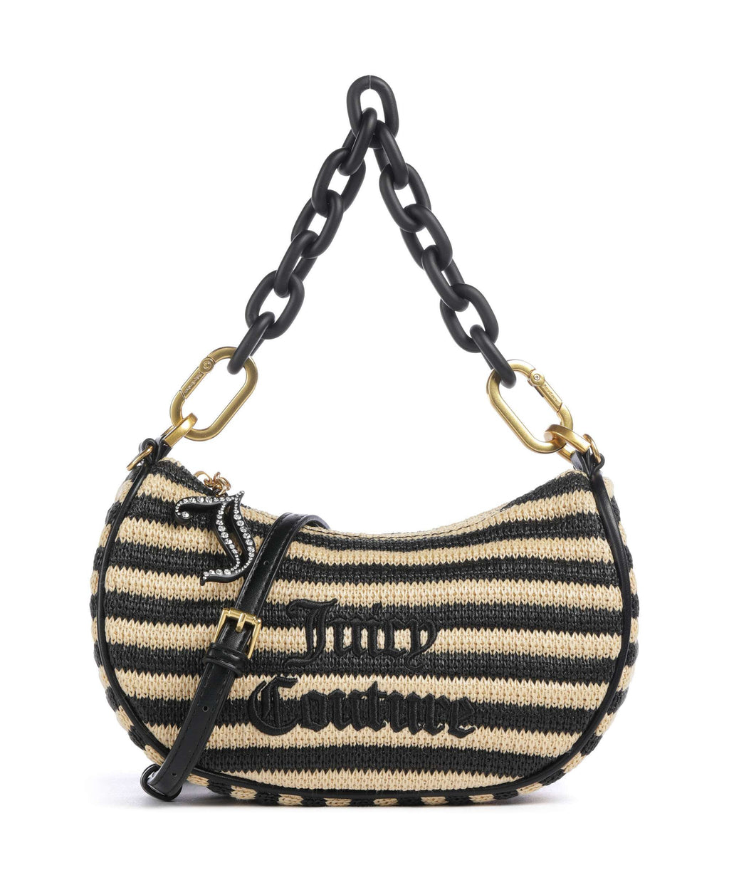 Juicy Couture Blossom Straw S Shoulder bag black/natural