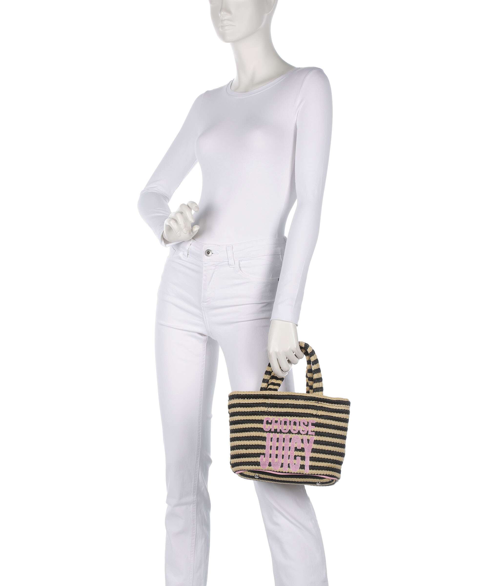 Juicy Couture Nora Straw S Handbag juicy pink