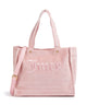 Juicy Couture Iris Velvet L Torba na zakupy juicy pink
