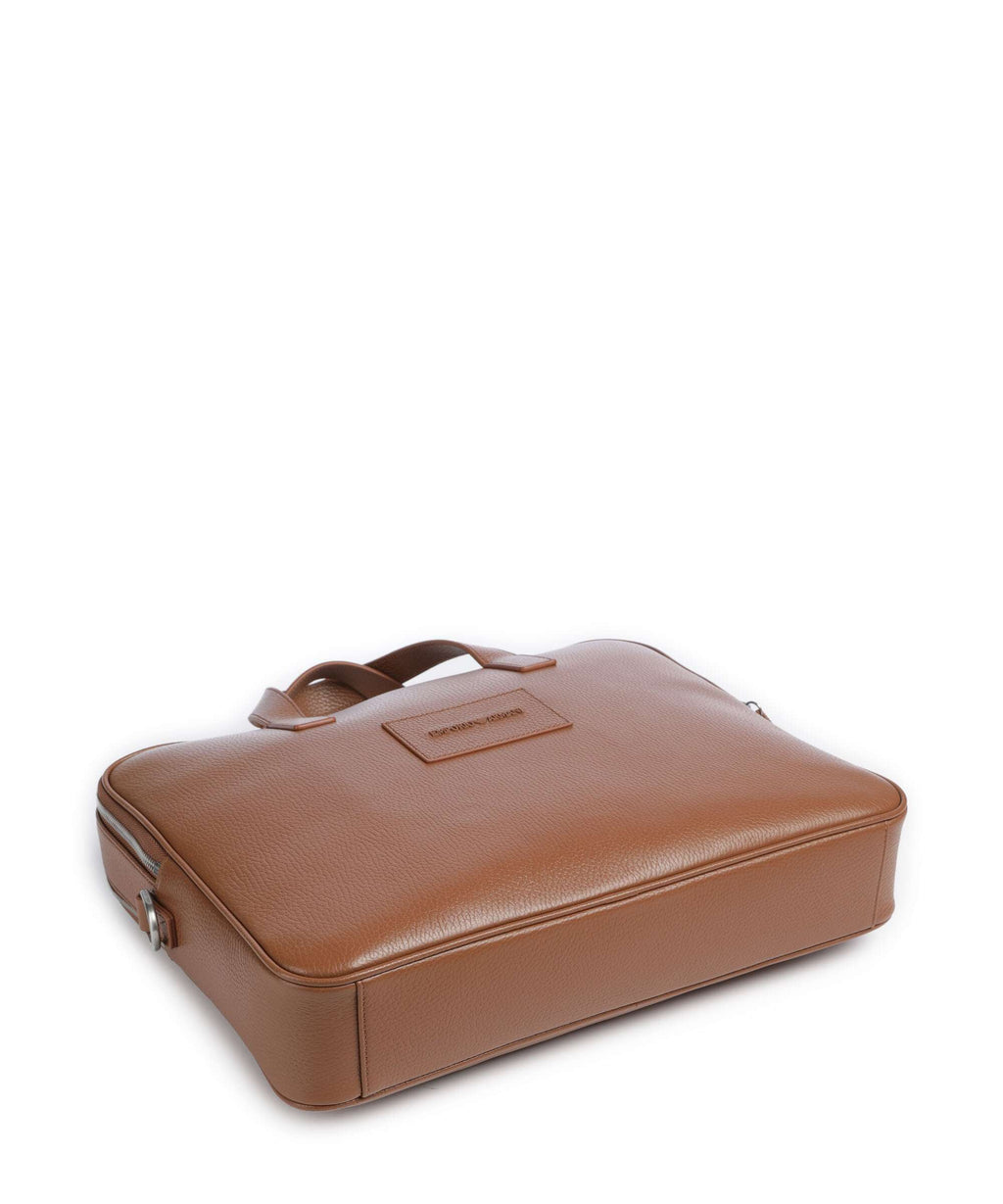 Emporio Armani Business Briefcase mocha bisque